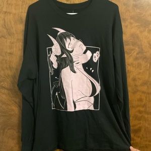 Sexy Succubus Anime Girl Shirt (MENS) NWT